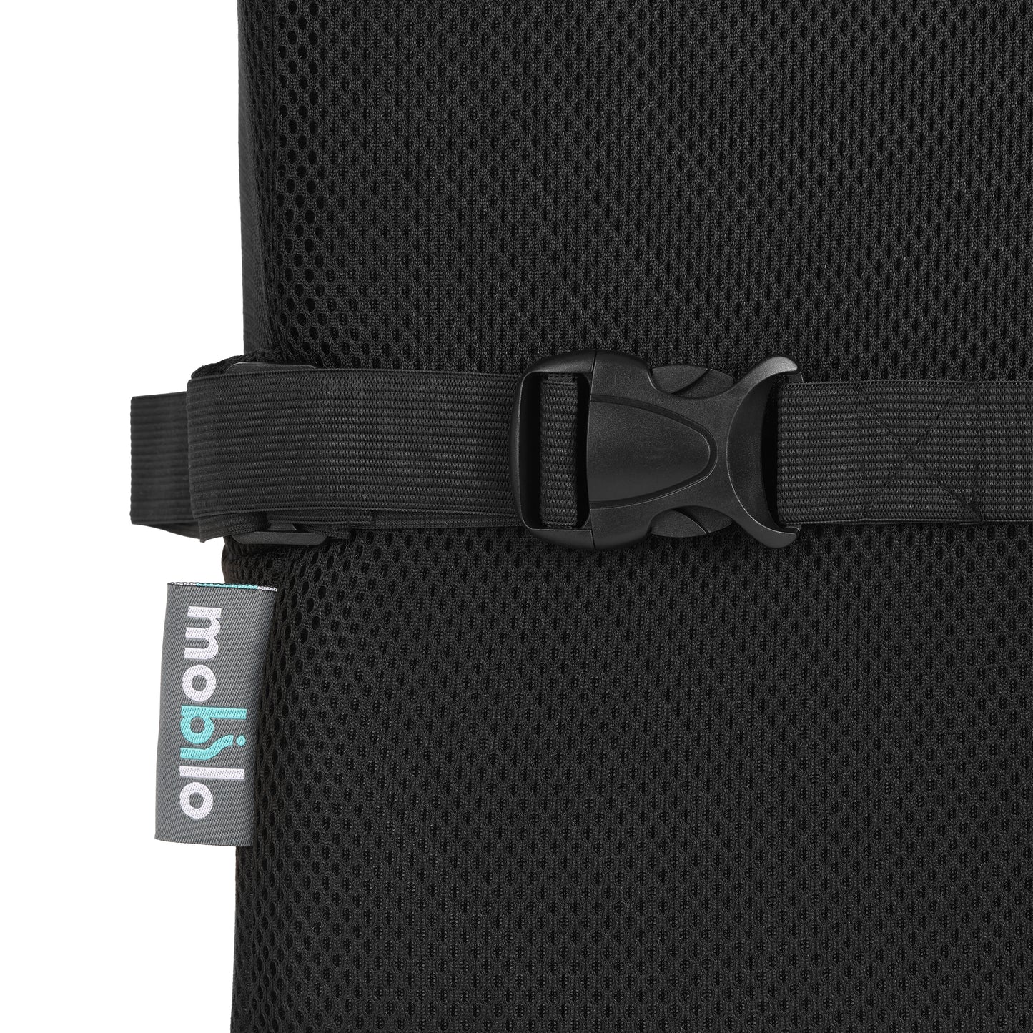 MOBILO Firm© Lumbar Pillow for Office, Car, and Travel - 100% Memory Foam Lumbar Support Pillow with Breathable Fabric