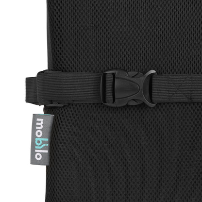 MOBILO Firm© Lumbar Pillow for Office, Car, and Travel - 100% Memory Foam Lumbar Support Pillow with Breathable Fabric